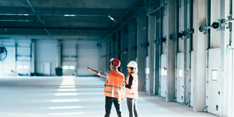 Workers inside of warehouse in Coppell TX