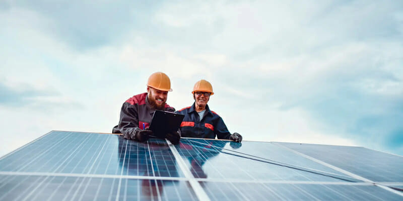 Solar panel inspection in Grapevine TX